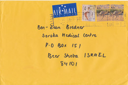 Australia Cover Sent Air Mail To Israel 1993 ?? - Storia Postale