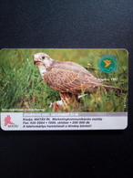 Télécarte De Hongrie : Oiseau Rapace Et Danube - Eagles & Birds Of Prey