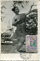 50317 Laos, Maximum 1961 Dancer  Danseur, - Laos