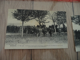 CPA  38 Isère Voiron Grève Générale 1er Mai Le Colonel Commandant Les Troupes.... - Voiron