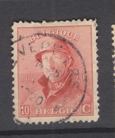 COB 168 Oblitération Centrale VERVIERS - 1919-1920  Cascos De Trinchera