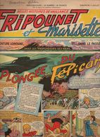 Fripounet Et Marisette N°27 La Plongée Du Pélican - Bolid'4 Prend Des Vacances De 1954 - Fripounet