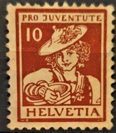 SWITZERLAND 1916 - MNH - Sc# B6 - Pro Juventute 10r - Ungebraucht