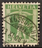 SWITZERLAND 1907/25 - Canceled - Sc# 128 - 5r - Gebraucht