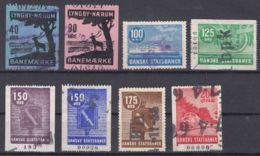 Denmark Railway Stamps - Postpaketten