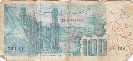 Algérie -- Algeria 100 DINARS 1982 - Argelia