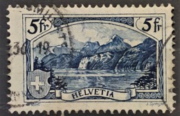 SWITZERLAND 1928 - Canceled - Sc# 206 - 5F - Oblitérés