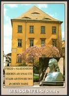D2110 - TOP Weissenfels Friedrich Hardenberg - Verlag Bild Und Heimat Reichenbach - Quakitätskarte - Weissenfels