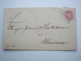 VERDEN  , Klarer Stempel Auf Ganzsache Preussen - Postal  Stationery