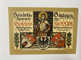 Allemagne Notgeld Gottingen 25 Pfennig - Collections
