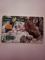 Télécarte D' Espagne : Hibou - Owls