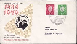 DEUTSCHLAND 1959 Mi-Nr. 303-04 FDC - 1948-1960