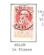 REF218/ TP 74 (GB) Coba C.T2 R Arlon 14-15/2/VII/1911 - 1905 Grosse Barbe