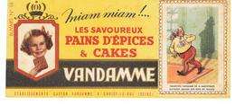 Buvard VANDAMME Images Des Rois De France N°16 - Pan De Especias