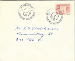 GROENLAND - GRONLAND - COVER 12.9.1968 JULIANEHAB   1 - Lettres & Documents