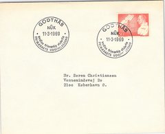 GROENLAND - GRONLAND - COVER 11.3.1969 GODTHAB /  1 - Brieven En Documenten