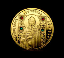 ICON OF THE SAINTS: St Euphrosyne Of Polotsk , Belarus 50 Rubels, Free Shipping - Belarus