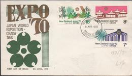 3460  Carta Wellington N.Z.,  Expo World Osaka 1970, - Covers & Documents