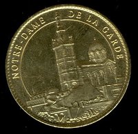 Médaille Touristique Notre Dame De La Garde - Marseille -  Paix Paz Peace - 2015