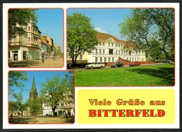 D1675 - TOP Bitterfeld - Verlag Bild Und Heimat Reichenbach - Qualitätskarte - Bitterfeld