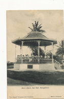 British Guiana Band Stand , Sea Wall, Georgetown Edit The Argosy  Demerara .P. Used - Andere & Zonder Classificatie