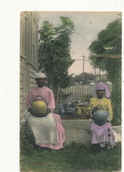 Pottery Vendors Poterie Dominica Hand Colored - Dominica