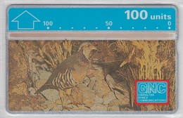 GIBRALTAR 1992 BIRD BARBARY PARTRIDGE - Gallinaceans & Pheasants