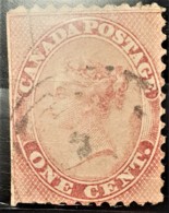 CANADA 1859 - Canceled - Sc# 14 - 1c - Usati