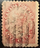 CANADA 1859 - Canceled - Sc# 14 - 1c - Gebruikt