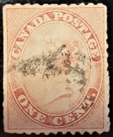 CANADA 1859 - Canceled - Sc# 14 - 1c - Usati