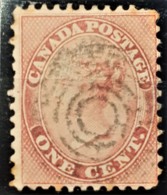 CANADA 1859 - Canceled - Sc# 14 - 1c - Oblitérés