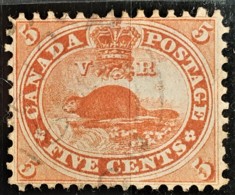 CANADA 1859 - Canceled - Sc# 15 - 5c - Usati