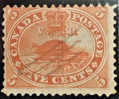 CANADA 1859 - Canceled - Sc# 15 - 5c - Used Stamps