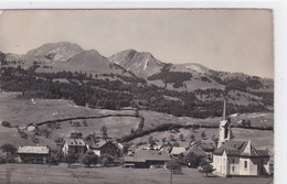 Montbovon - Vue Partielle, église - Montbovon