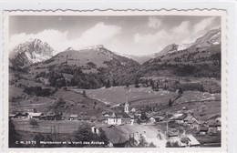 Montbovon - Vue Partielle, Vanil Des Arches. Carte Photo - Montbovon