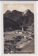 Montbovon - Vue Partielle. Voie MOB. Dent De Corjon. Carte Photo - Montbovon