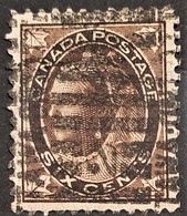 CANADA 1898/1902 - Canceled - Sc# 80 - 6c - Gebraucht