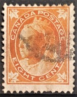 CANADA 1898/1902 - Canceled - Sc# 82 - 8c - Usati