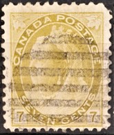 CANADA 1898/1902 - Canceled - Sc# 81 - 7c - Usati