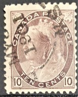 CANADA 1898/1902 - Canceled - Sc# 83 - 10c - Gebruikt