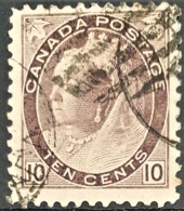 CANADA 1898/1902 - Canceled - Sc# 83 - 10c - Gebraucht