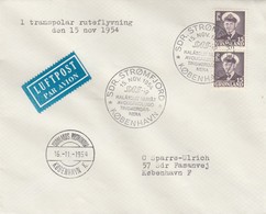 GROENLAND - GRONLAND - COVER SDR. STROMFJORD 15.11.1954  / 4 - Lettres & Documents