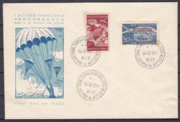 Yugoslavia Republic, Airmail 1951 Mi#666-667 FDC - Cartas & Documentos