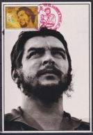 TMA-558 CUBA 2005 MAXIM CARD 1997 STAMP ERNESTO CHE GUEVARA RED CANCEL. - Cartes-maximum