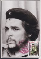 TMA-572 CUBA 2005 MAXIM CARD 2002 5c STAMP ERNESTO CHE GUEVARA RED CANCEL. - Tarjetas – Máxima