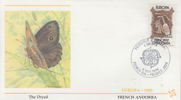 Enveloppe  FDC  1er  Jour   ANDORRE   ANDORRA   EUROPA    1985 - 1985