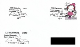 SPAIN. POSTMARK  HOSPITAL. ASYLUM HOUSE. CULTURAL CENTER. A GUARDA 2019 - Other & Unclassified