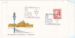 Luxembourg 1973. Expo Phil. INTERJUPHIL (7.322) - Covers & Documents