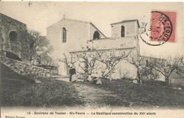 83 SIX FOURS TOULON (rare) La Basilique Construction Du 13 Eme Siecle - Autres Communes