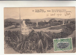 Congo Belga, Kinshasa - Carte Postale Used From Paris. 1913 - Brieven En Documenten